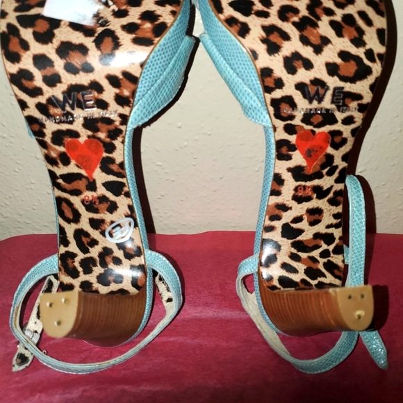 Warren Edwards Womens Open toe High Heeled Sandals 8.5 - Picture 12 of 12